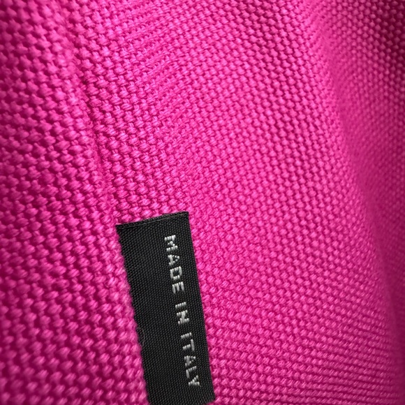 Prada Canapa Pink Extra Large Tote Bag Authentic - Picture 12 of 14